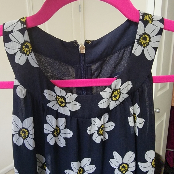 Tommy Hilfiger midi dress size 2. Beautiful floral print. Blue / white - Picture 10 of 11